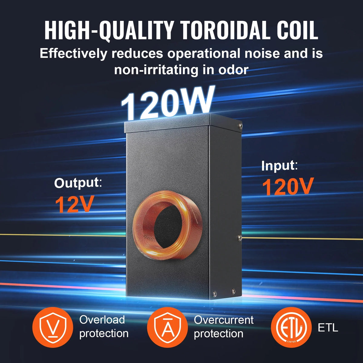120W Low Voltage Transformer with Timer and Photocell Sensor Q41722