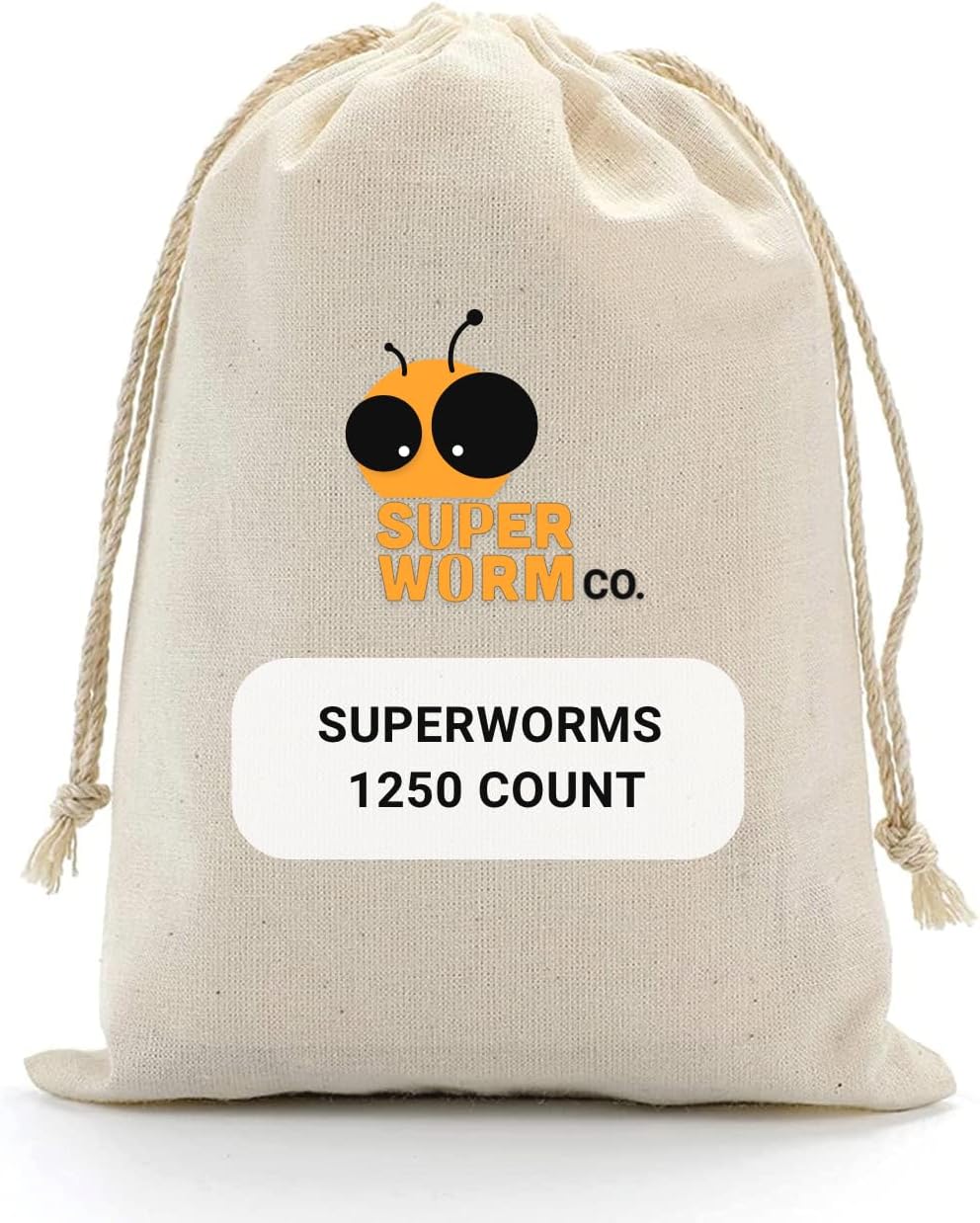 Medium 1"-1.5"+ (1250ct) Superworms D957