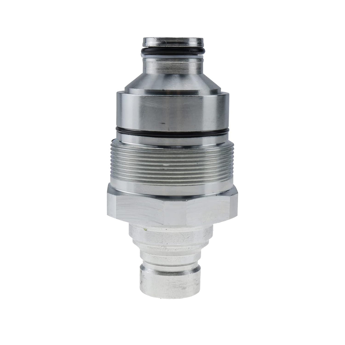 Hydraulic Female Flat Face Quick Coupler Silver M2477