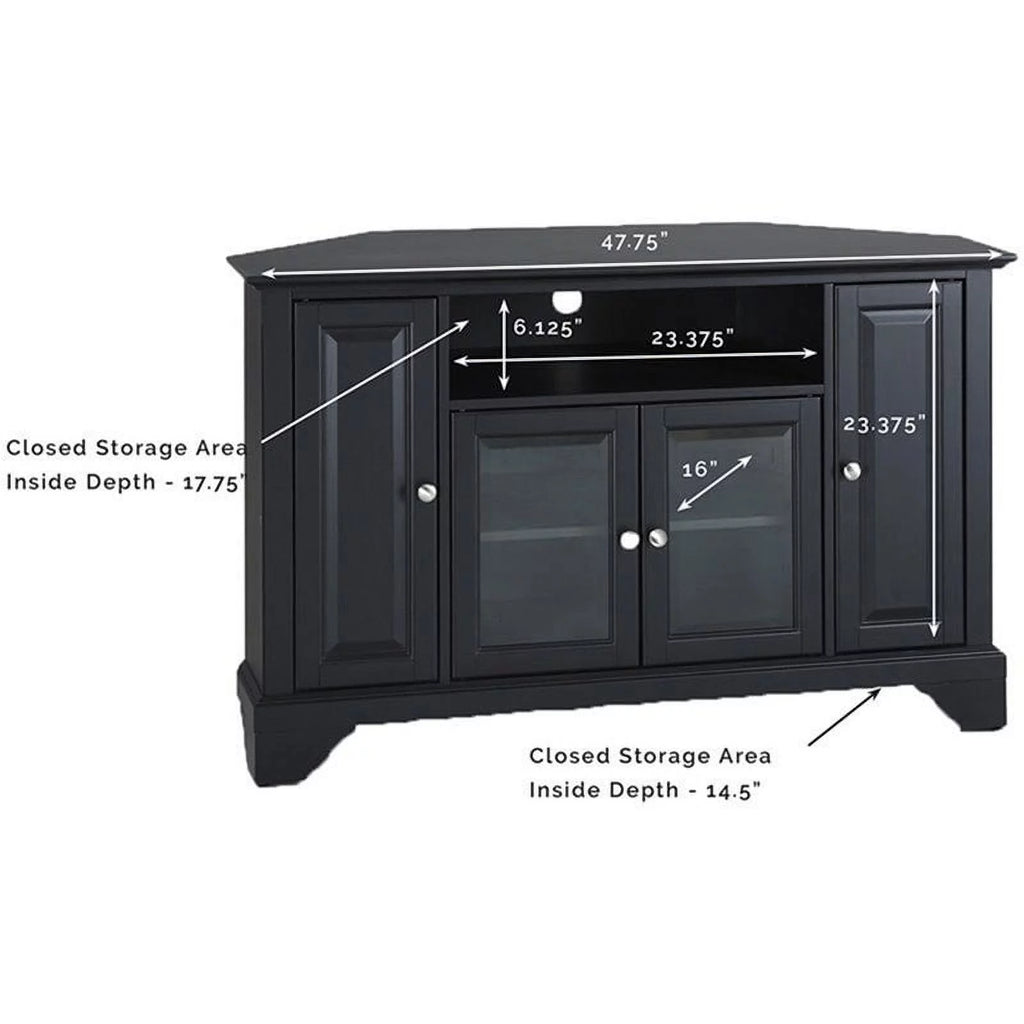 Black Corner TV Stand I5034