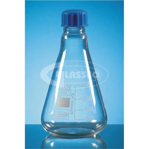 150ml Conical Flask with Screw Cap Y987