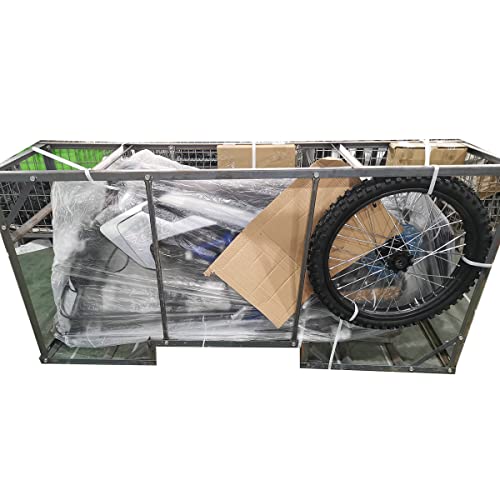 150 Dirt Bike 4-Speed Manual Transmission with All Lights, Electric/Kick Start, Big 19"/16" Tires A22516
