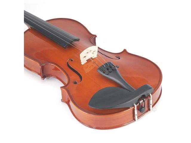 14-inch Solid Wood Viola with Case, Bow, Rosin, Bridge and Strings C439