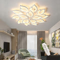 White 15-Leaves LED Ceiling Light Z742