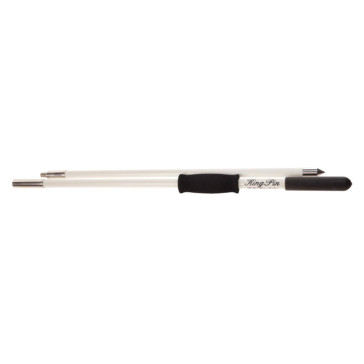 12 ft King Pin Anchor Pole - 2-Piece - White H60417