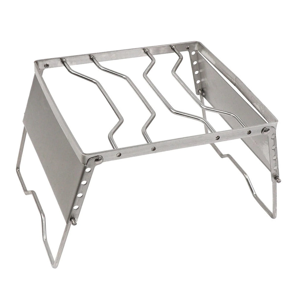 Folding Portable Charcoal BBQ Grill Stainless Steel Tabletop T949