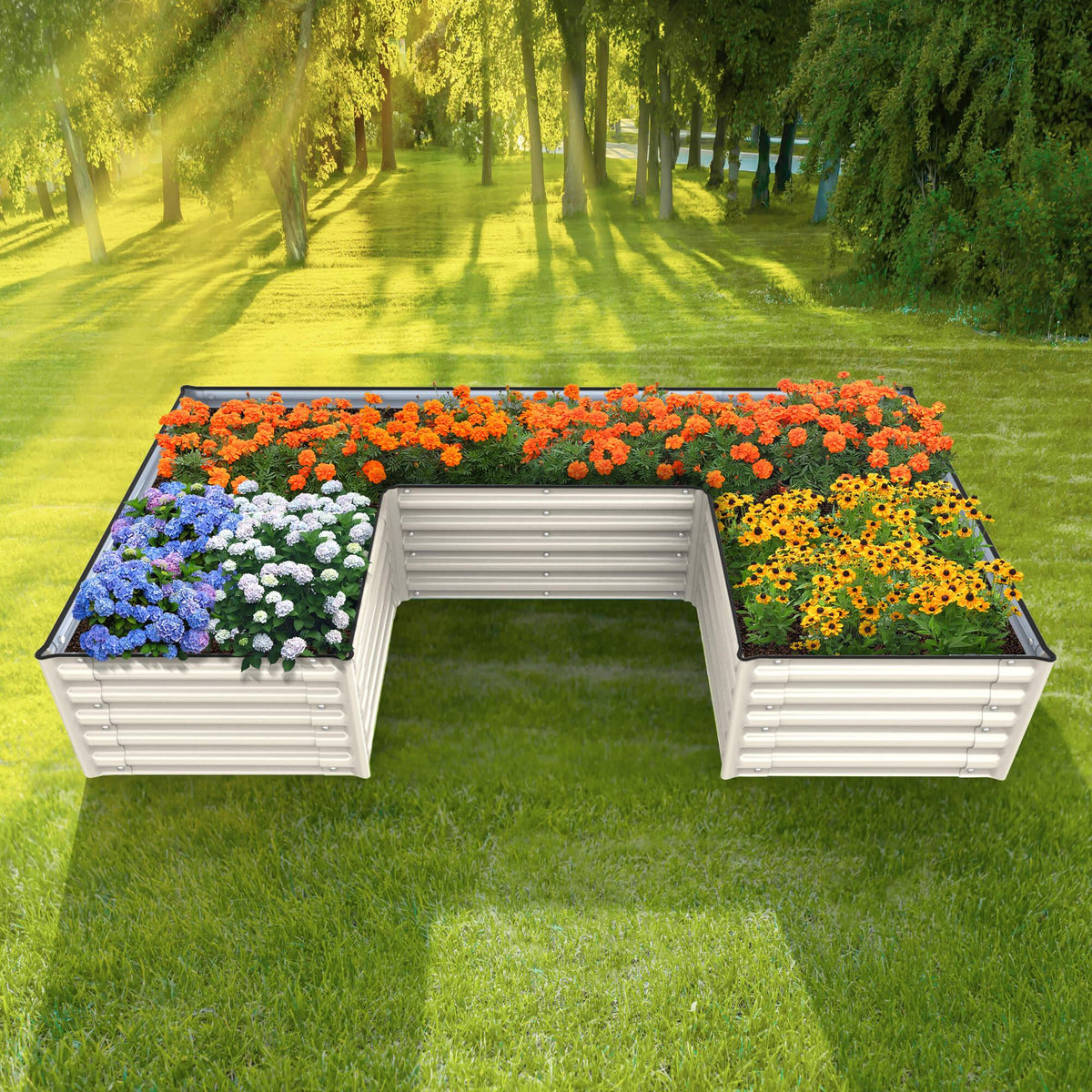 17 Tall U Shape Raised Garden Bed X141
