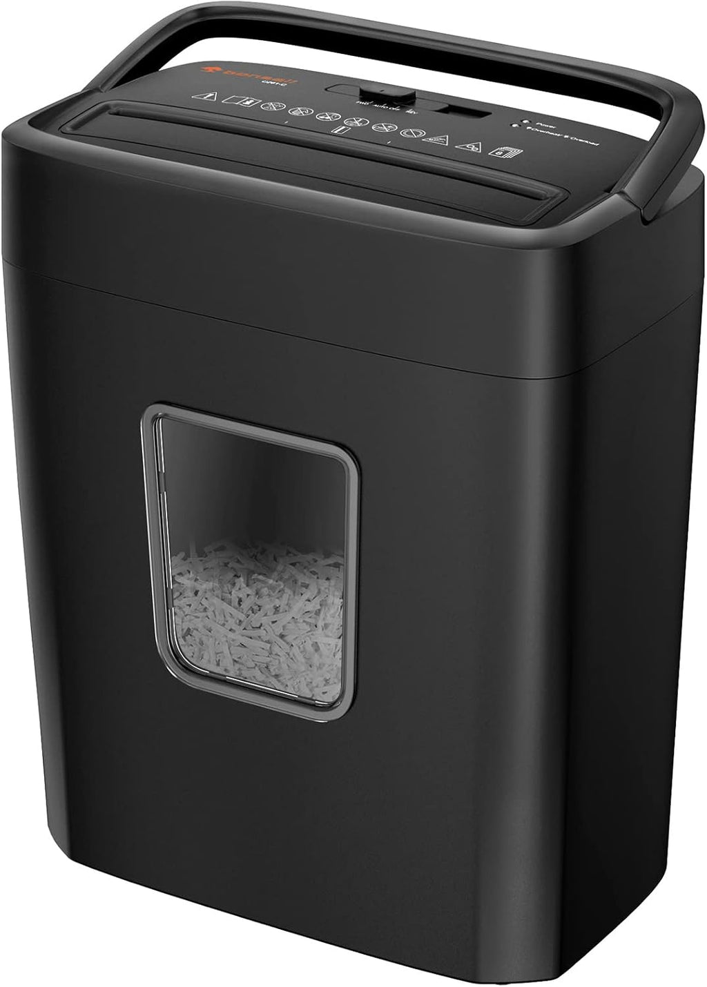 8-Sheet Crosscut Paper Shredder with 4.2 Gallon Wastebasket V963171