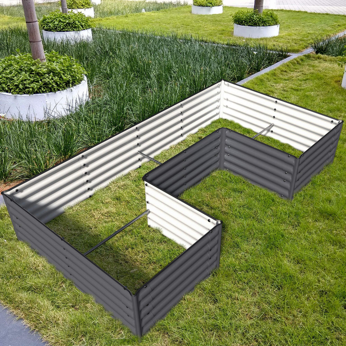 17 Tall U Shape Raised Garden Bed X141