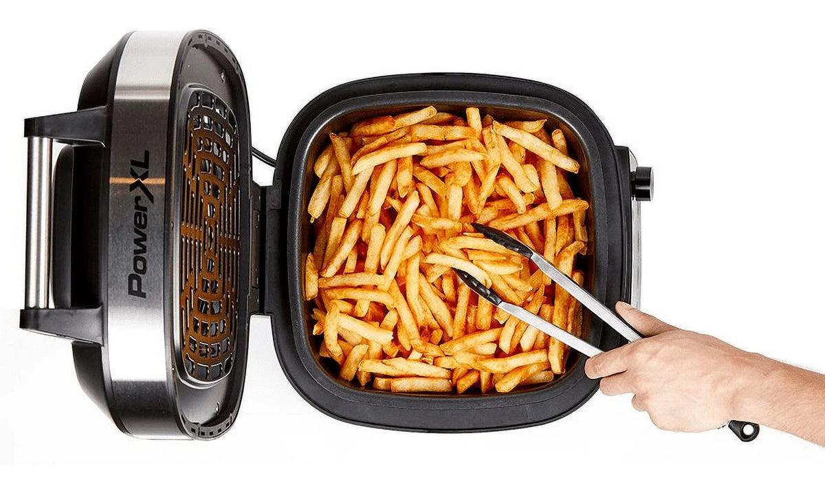 12-in-1 Indoor Grill Air Fryer Combo Stainless Steel E2948