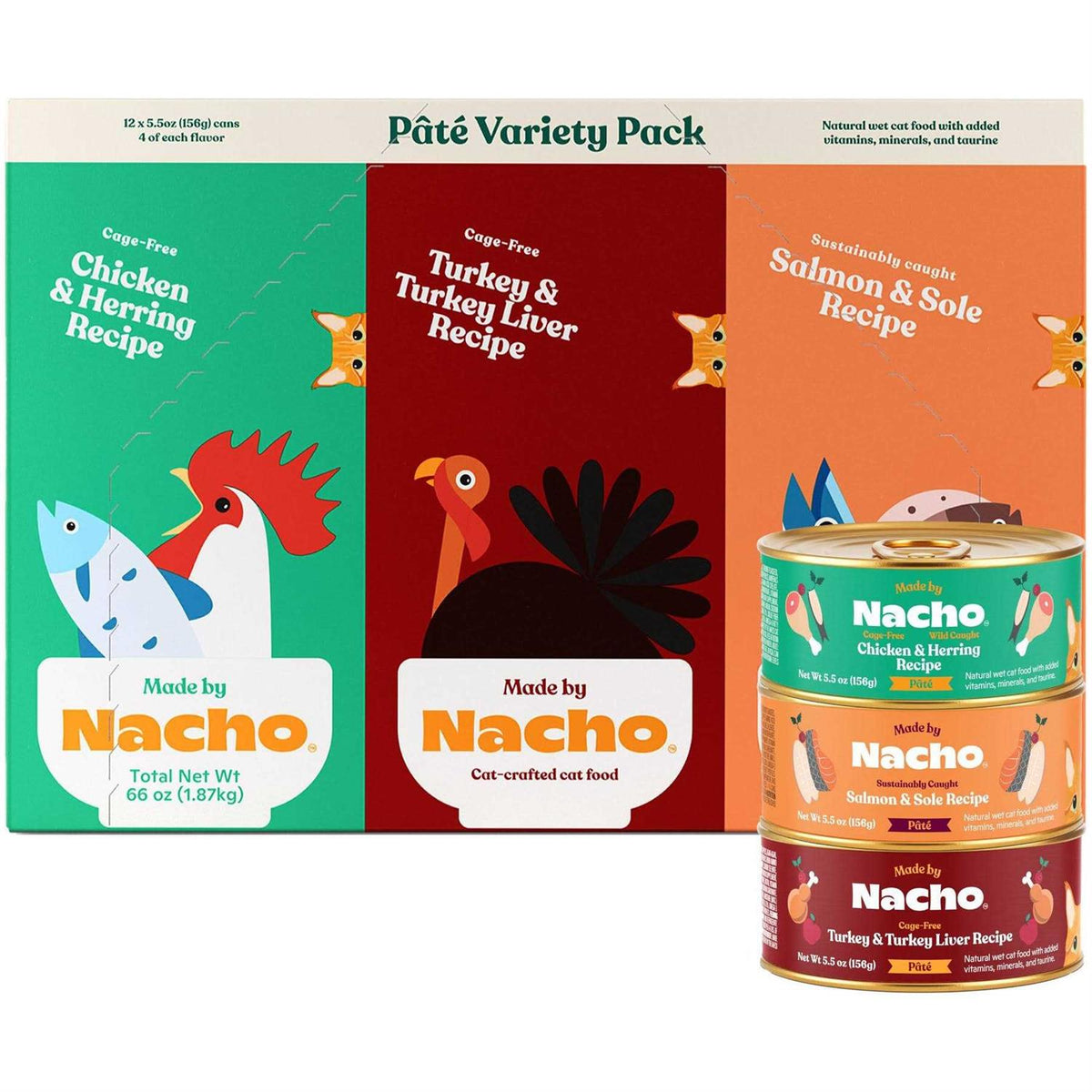 Wet Cat Food Variety Pack Y8302