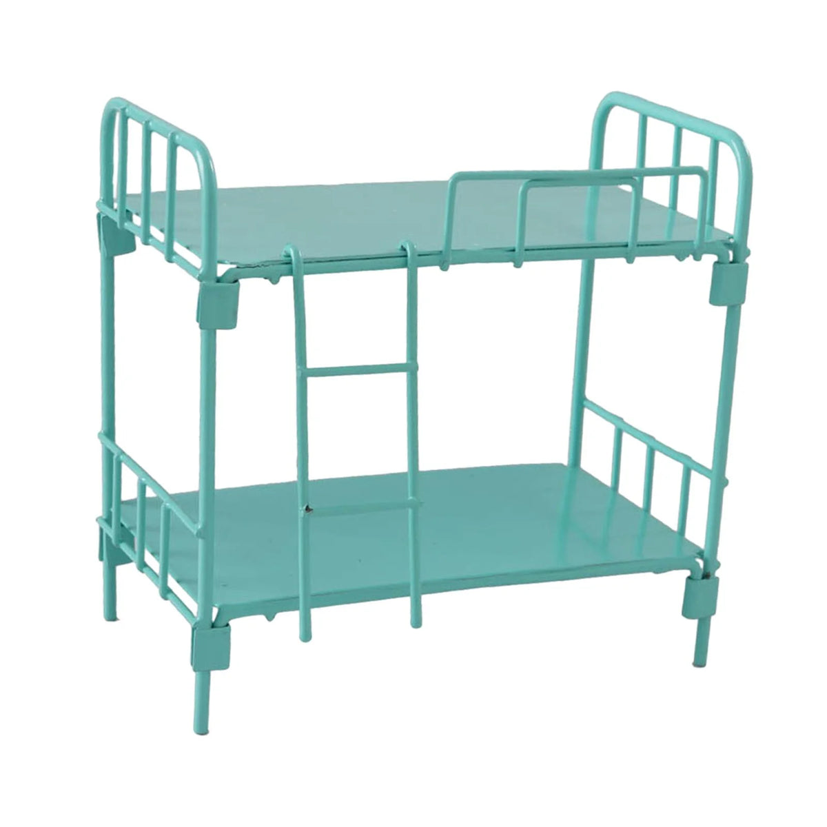 Metal Bunk Bed Dollhouse Miniature Model 6x3x6inch C6760