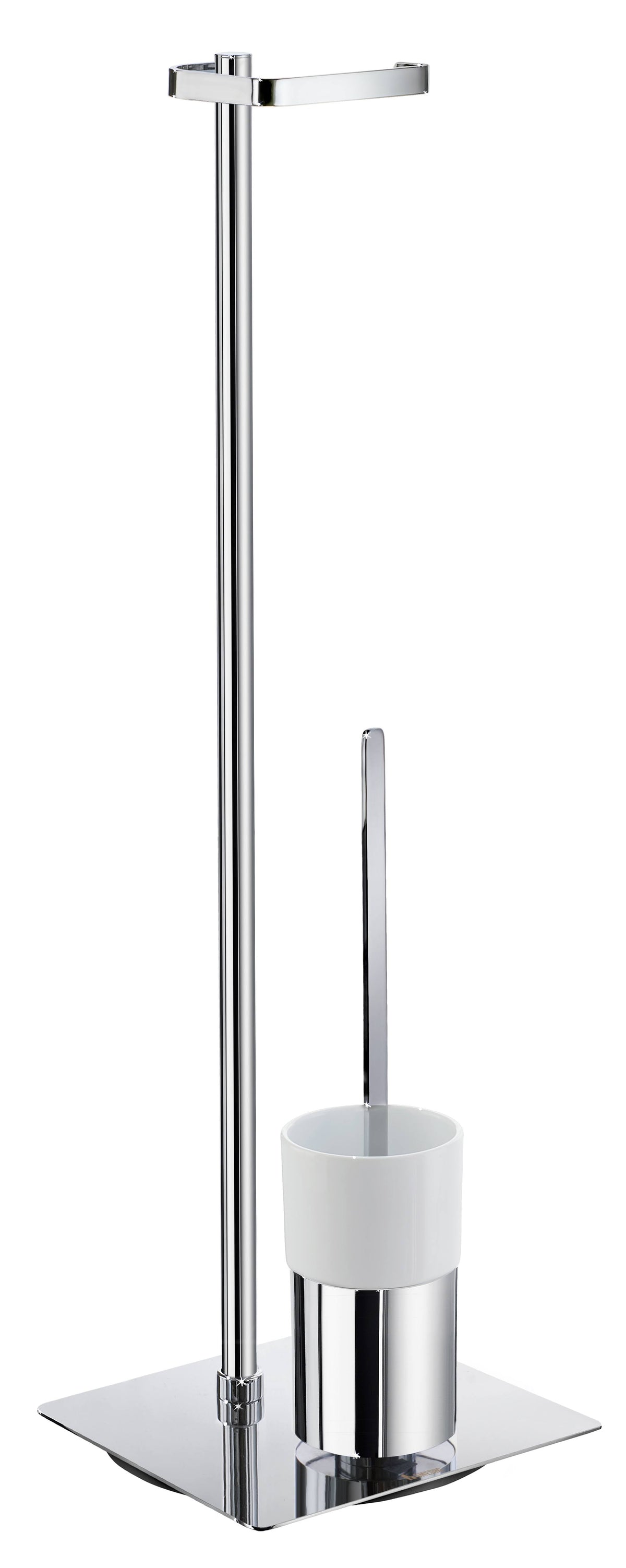 Toilet Brush with Porcelain Glass N573