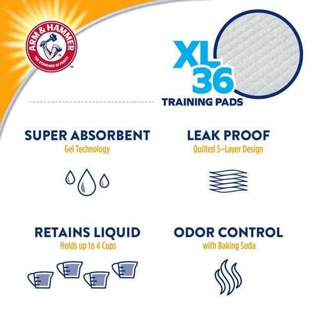 XL Super Absorbent Training Pads I167
