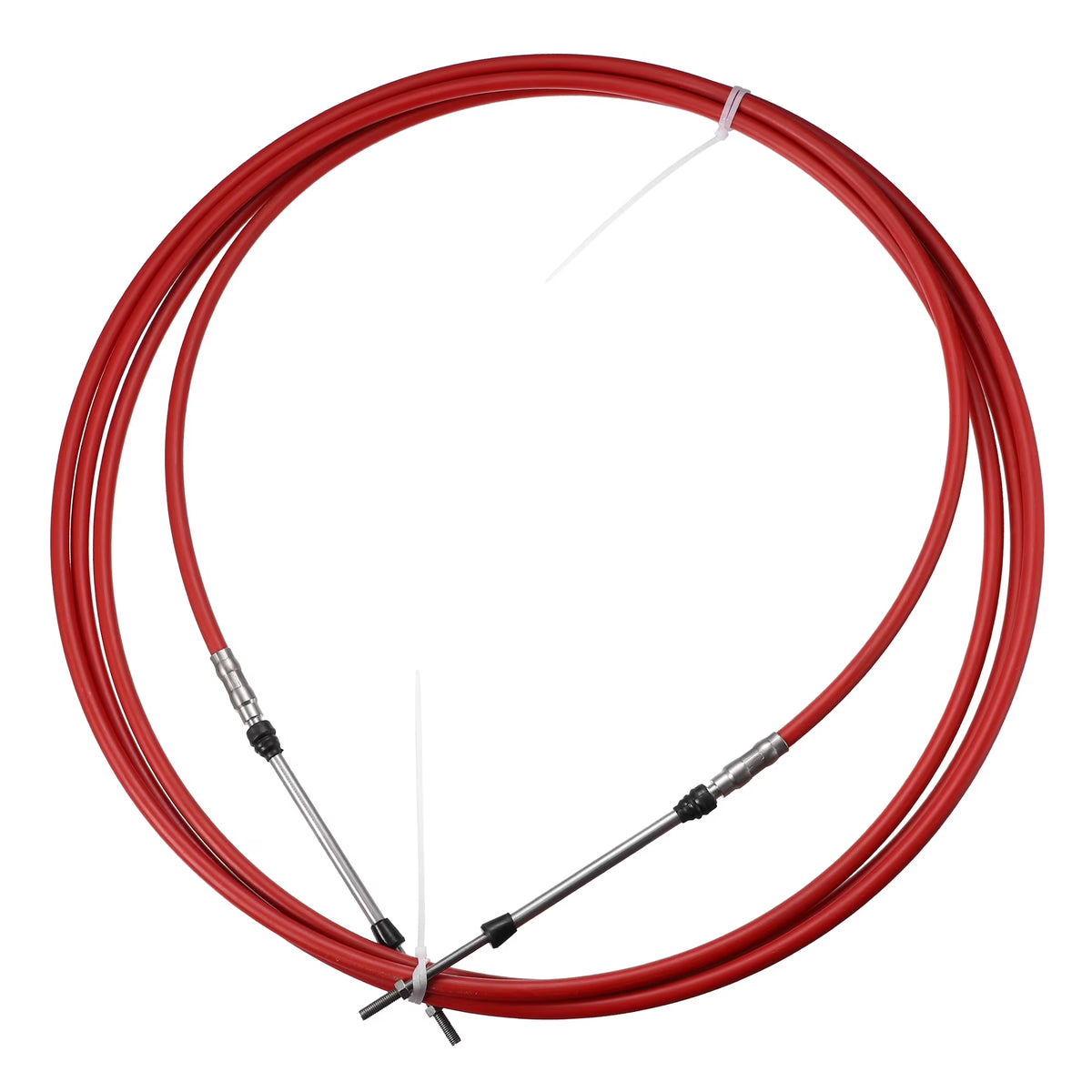 16ft 197 Inch Marine Throttle Shift Remote Control Box Cable for Yamaha Outboard Engine Boat Red O26283