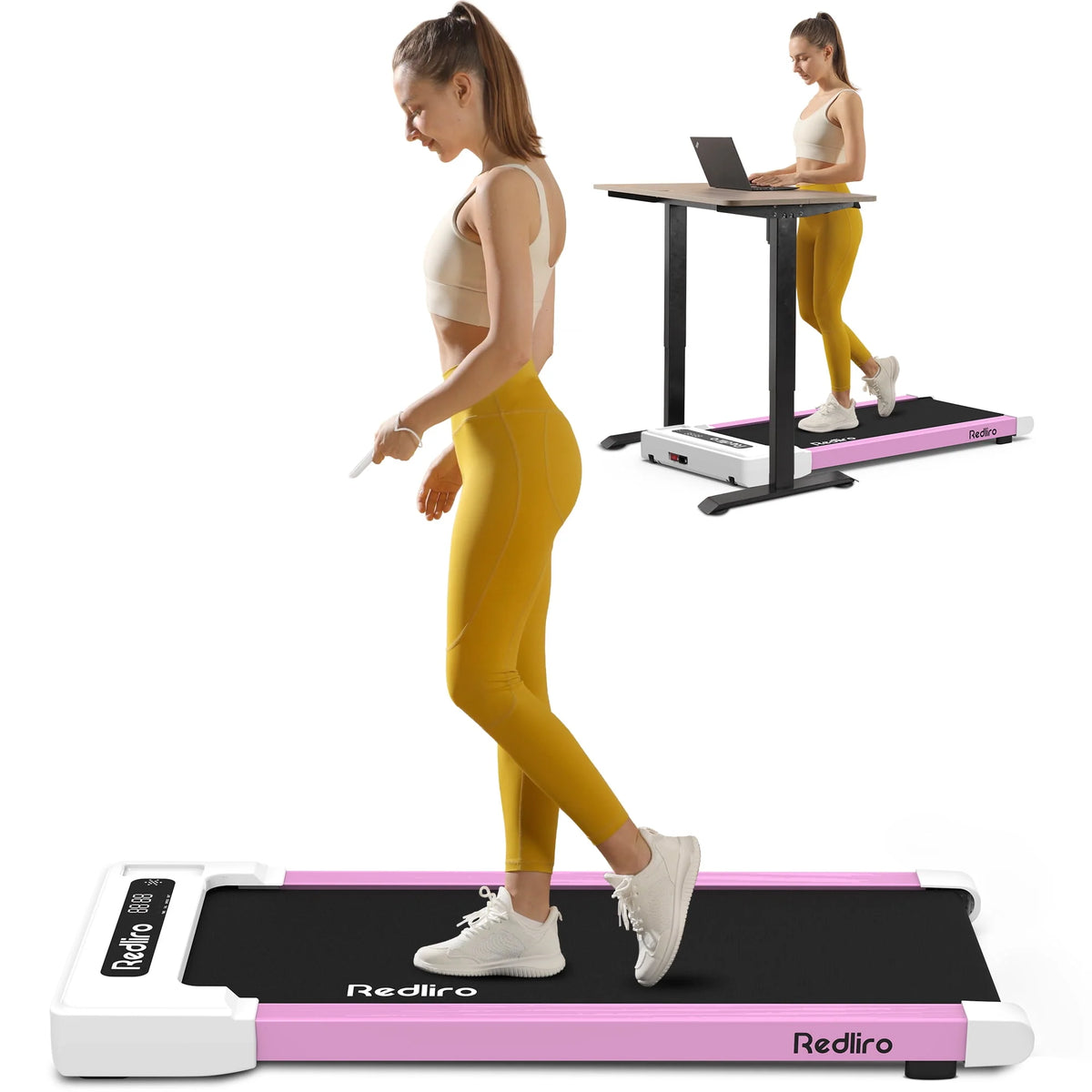 White Walking Pad Treadmill I91152