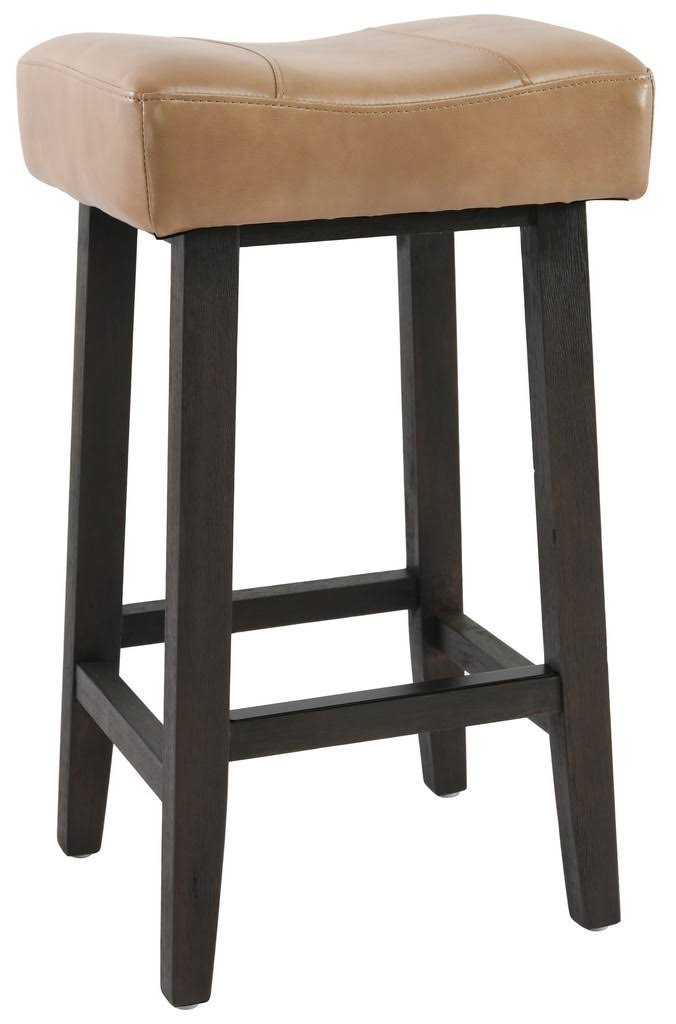 Camel Beige Backless Counterstool F4378