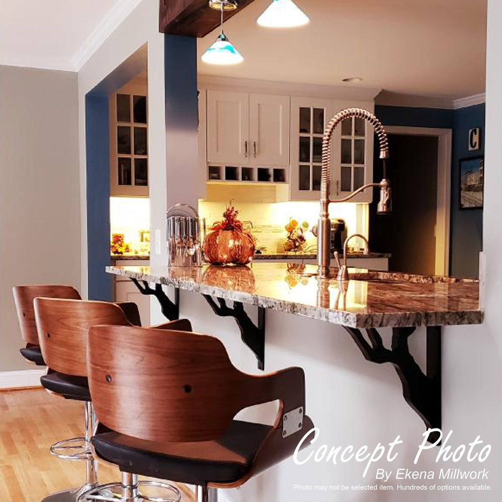2 x 10 x 12 in. Wrought Iron Bracket A295036