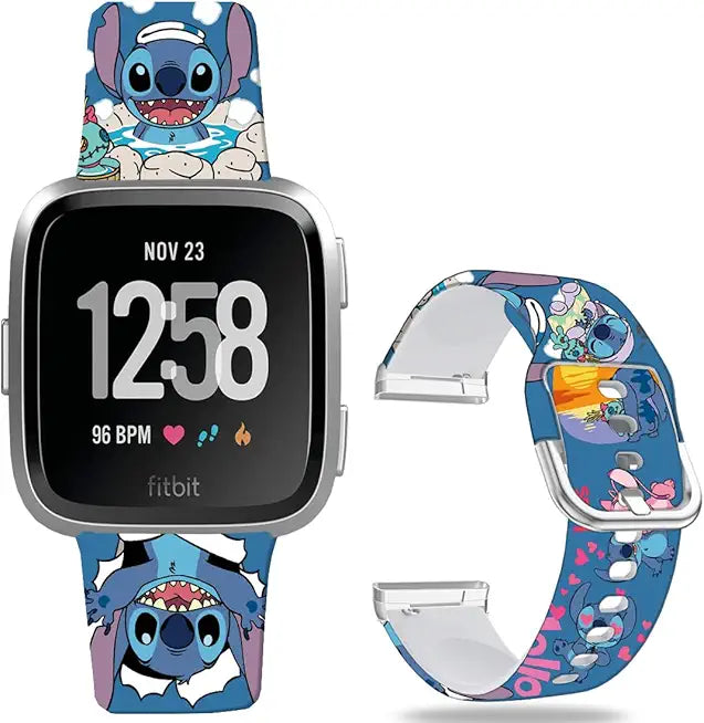 Pink Silicone Couple Bands Compatible With Fitbit Versa 2/Lite/SE C431745