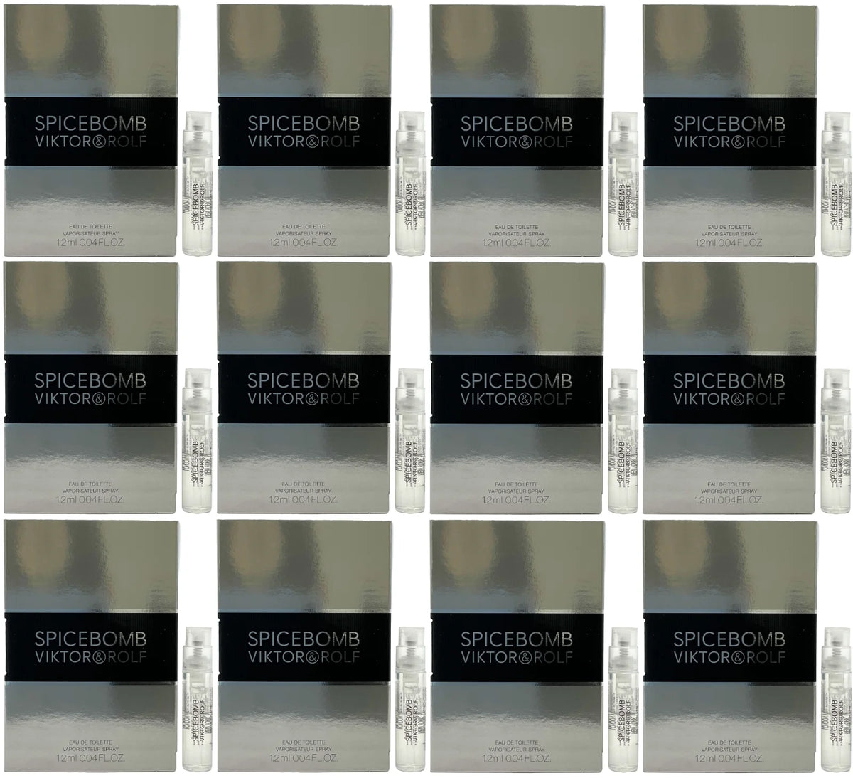 0.04 oz Eau de Toilette Vial Spray Pack of 12 O311