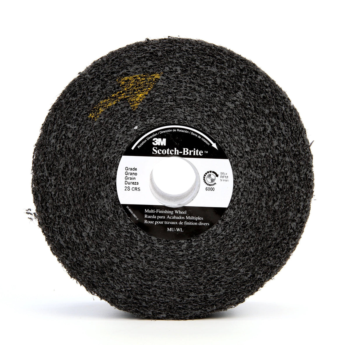 12 in x 1 in x 5 in Multi-Finishing Wheel Y832519