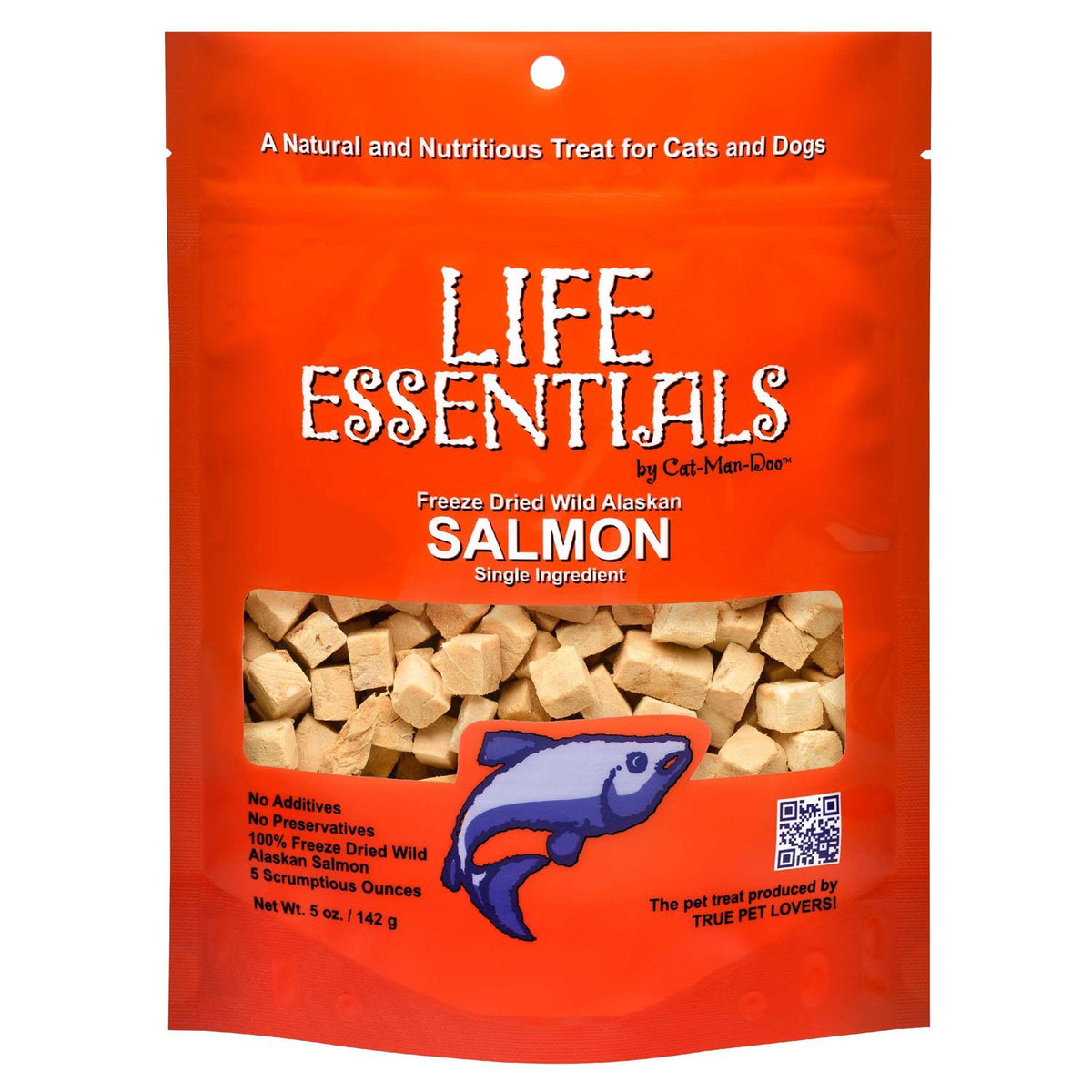 Freeze Dried Wild Alaskan Salmon Treats 5 oz L405462