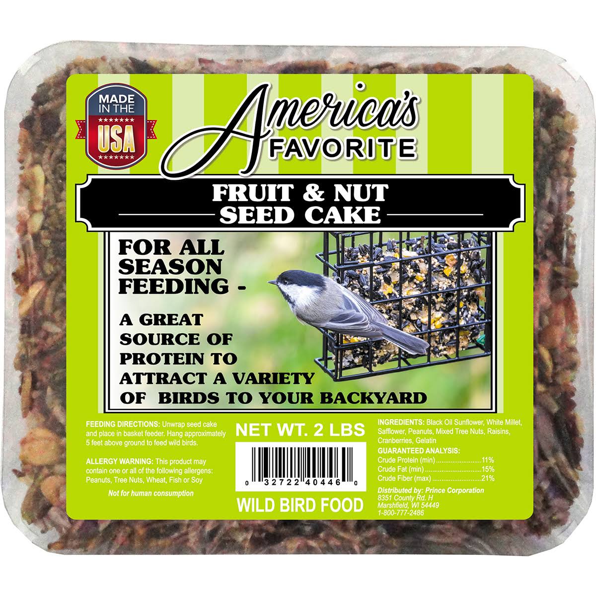 2 lbs Fruit and Nut Large Seed Cake G15776
