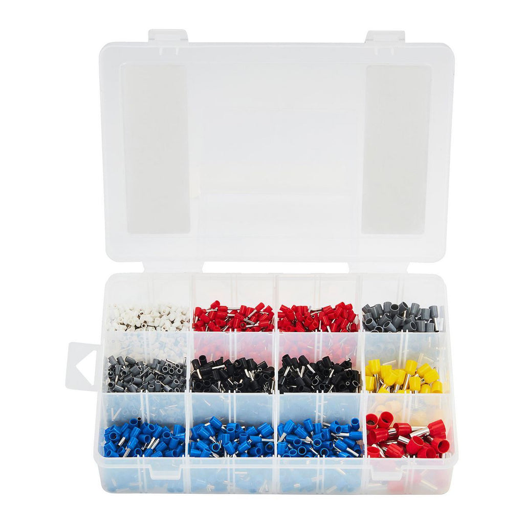 Wire Ferrule Assortment, 1200-Piece W974