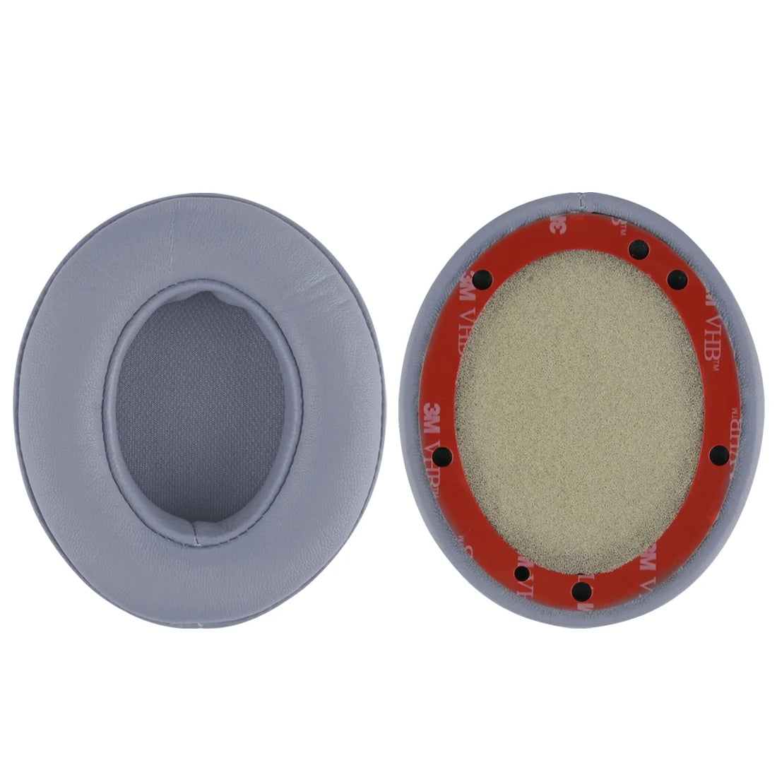Grey Sheepskin Replacement Ear Pads for Headphones K317