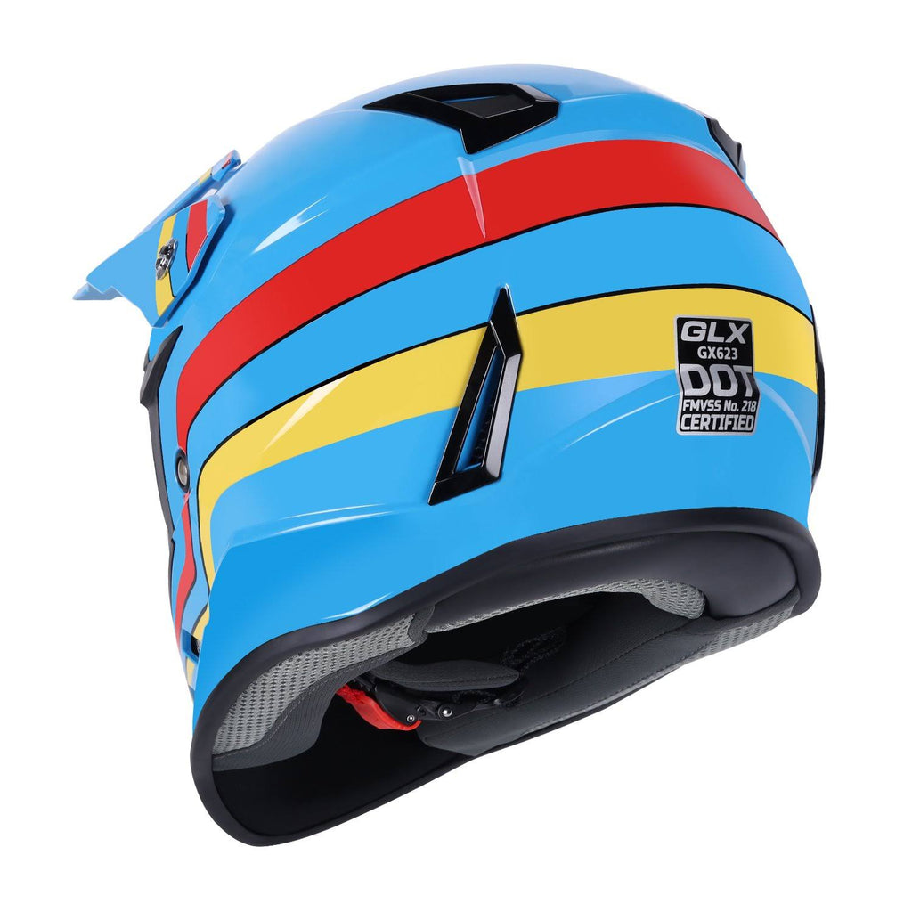 Kids Youth ATV Off Road Dirt Bike Motocross Helmet Combo Small H126302