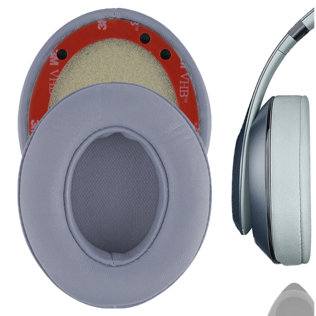 Grey Sheepskin Replacement Ear Pads for Headphones K317